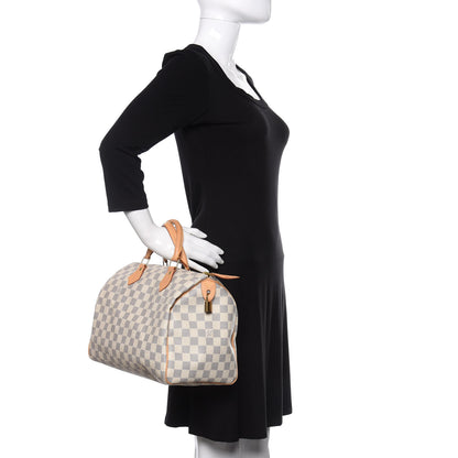 Louis Vuitton Damier Azur Speedy 30 2 of 10