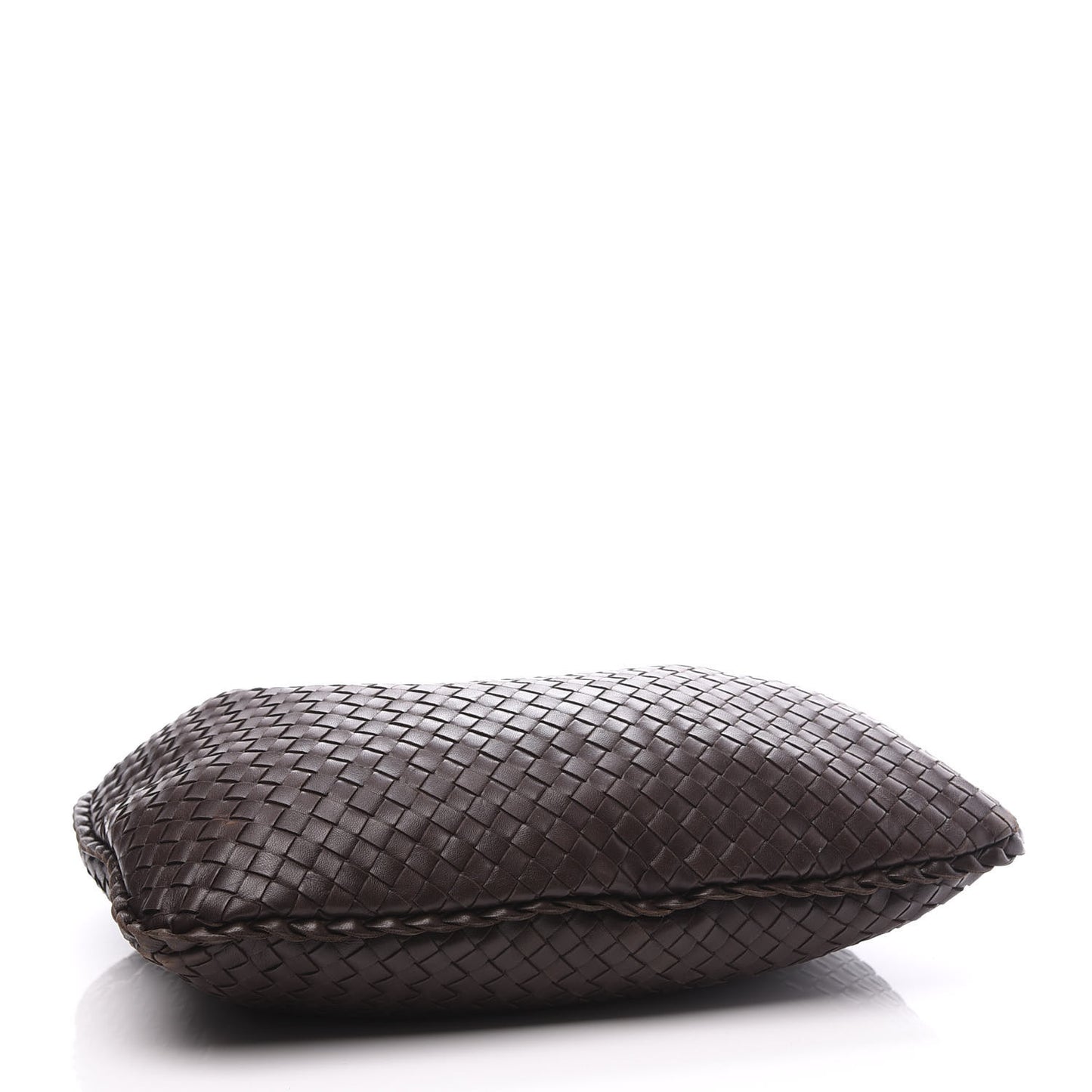 Nappa Intrecciato Medium Veneta Hobo Ebano