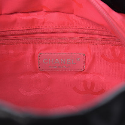 Chanel Calfskin Quilted Large Cambon Tote Black White 5 of 11