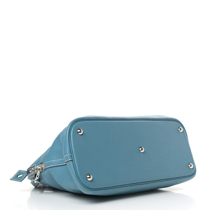 Hermes Taurillon Clemence Bolide 31 Blue Jean 4 of 11