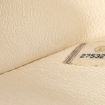 Chanel Caviar Quilted Jumbo Double Flap White 8 of 22