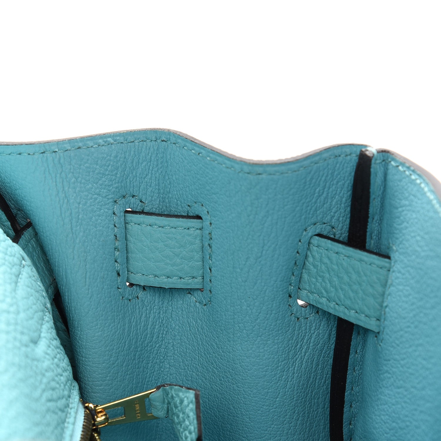 Hermes Togo Kelly Retourne 32 Bleu Atoll 18 of 40