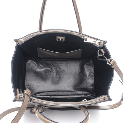 Prada Glace Calf Twin Pocket Tote Argilla 5 of 10