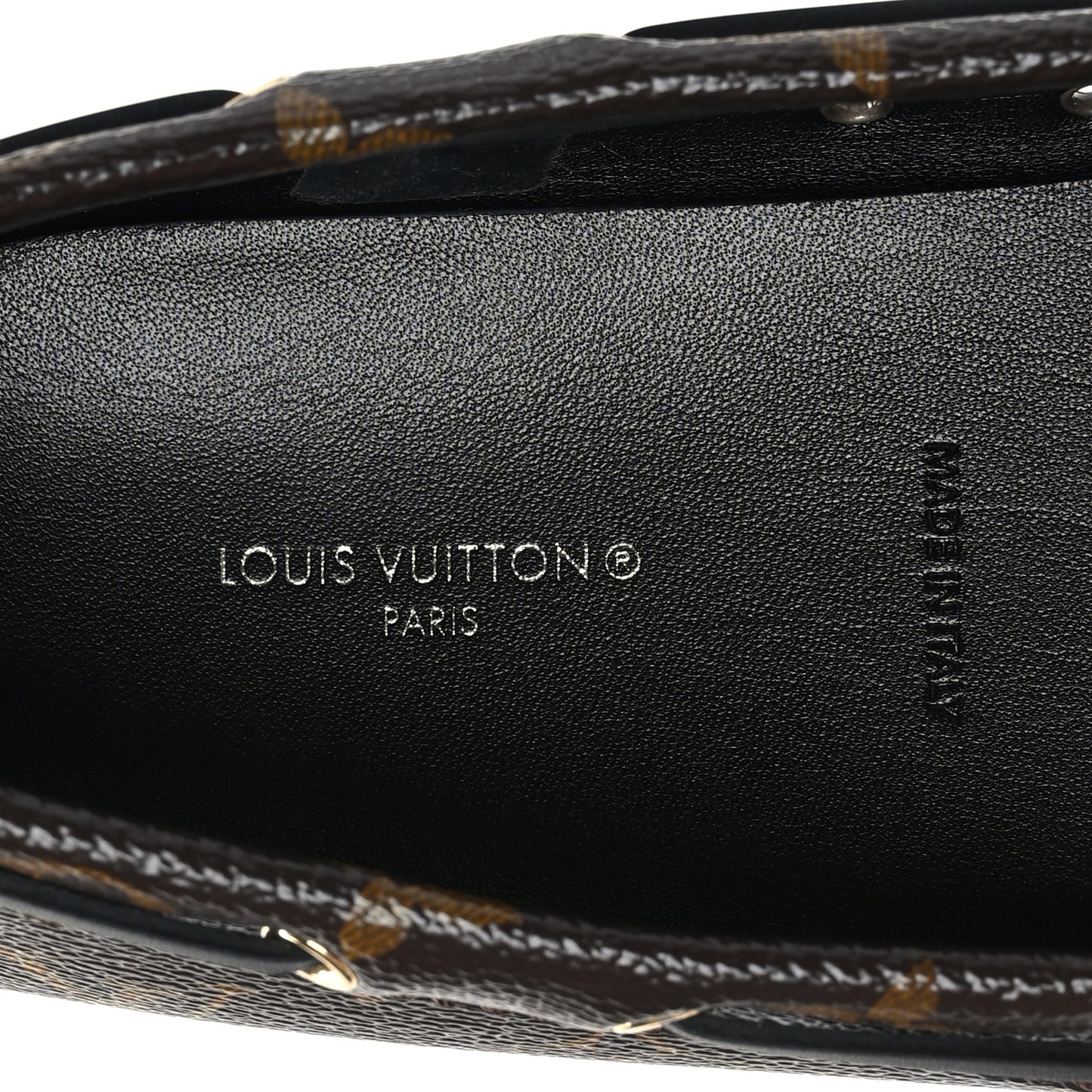 Patent Monogram Gloria Loafers 38.5