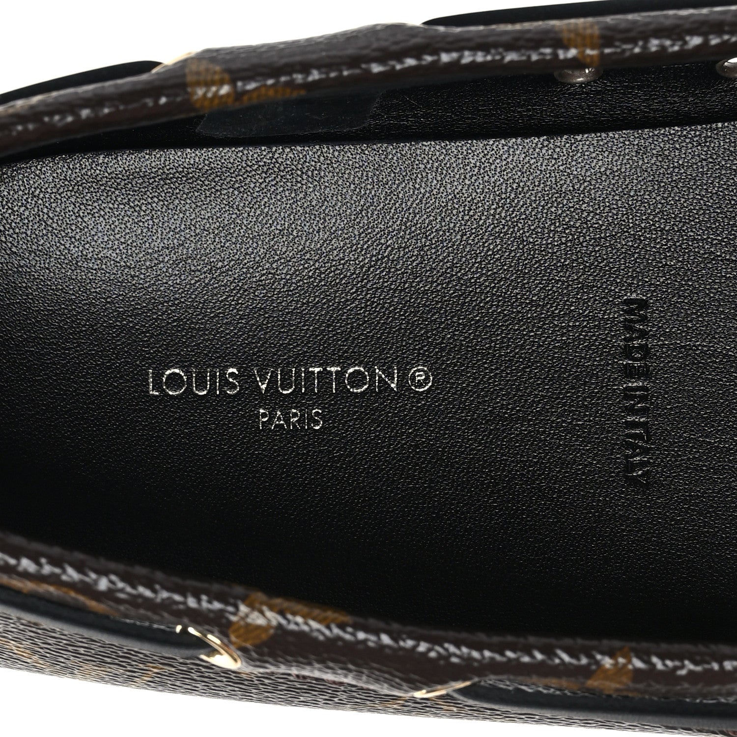 Louis Vuitton Patent Monogram Gloria Loafers 38.5 5 of 7