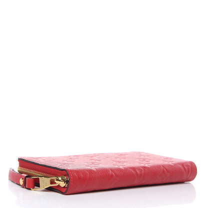 Louis Vuitton Empreinte Zippy Wallet Scarlet 5 of 12