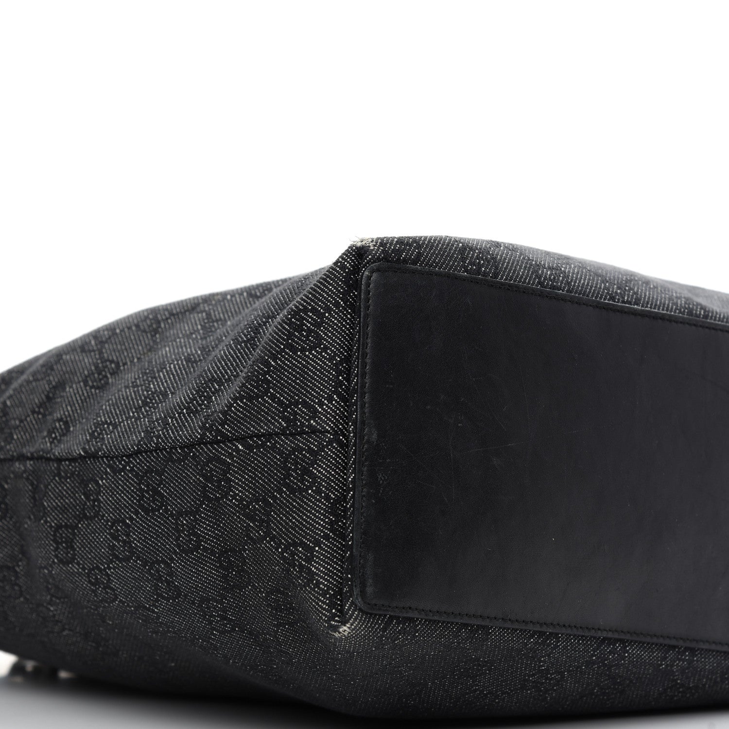 Gucci Monogram Large Bucket Tote Black 7 of 9