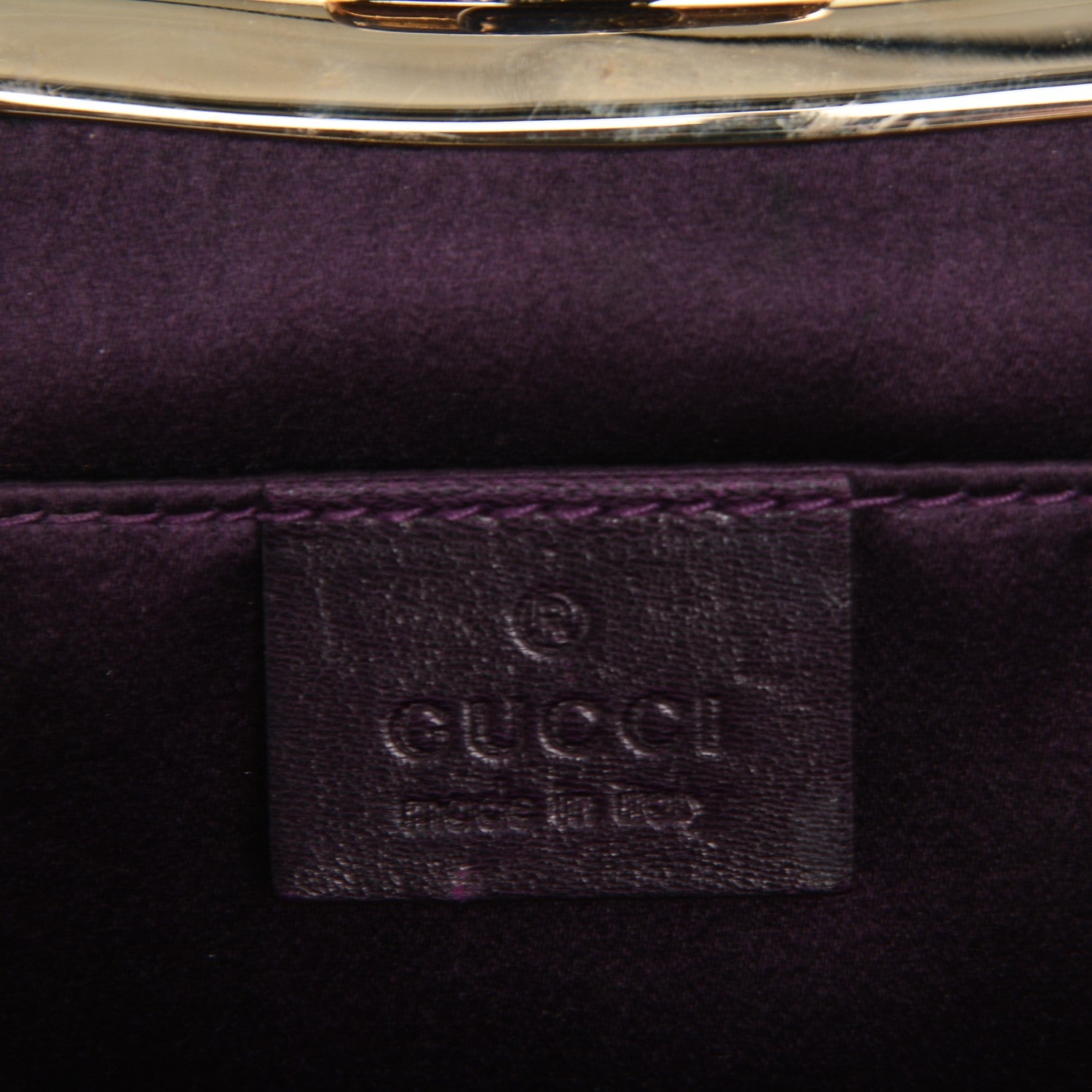 Gucci Lizard Bamboo Tom Ford Evening Bag Bordeaux 6 of 6