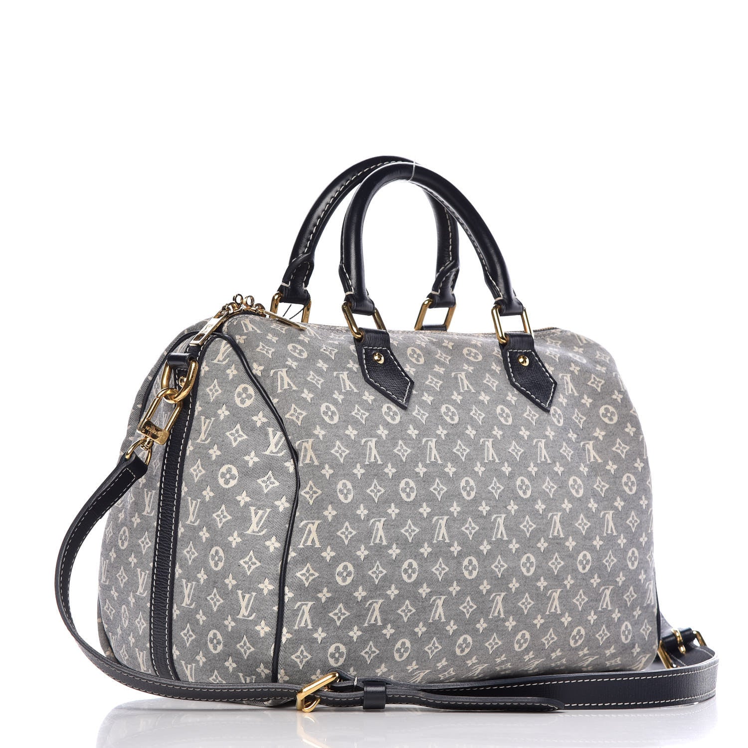 Louis Vuitton Monogram Idylle Speedy Bandouliere 30 Encre 3 of 5