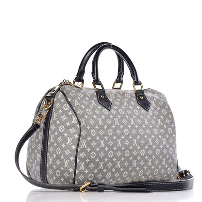 Louis Vuitton Monogram Idylle Speedy Bandouliere 30 Encre 3 of 5