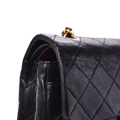 Chanel Lambskin Quilted Small Double Flap Black 15 of 24