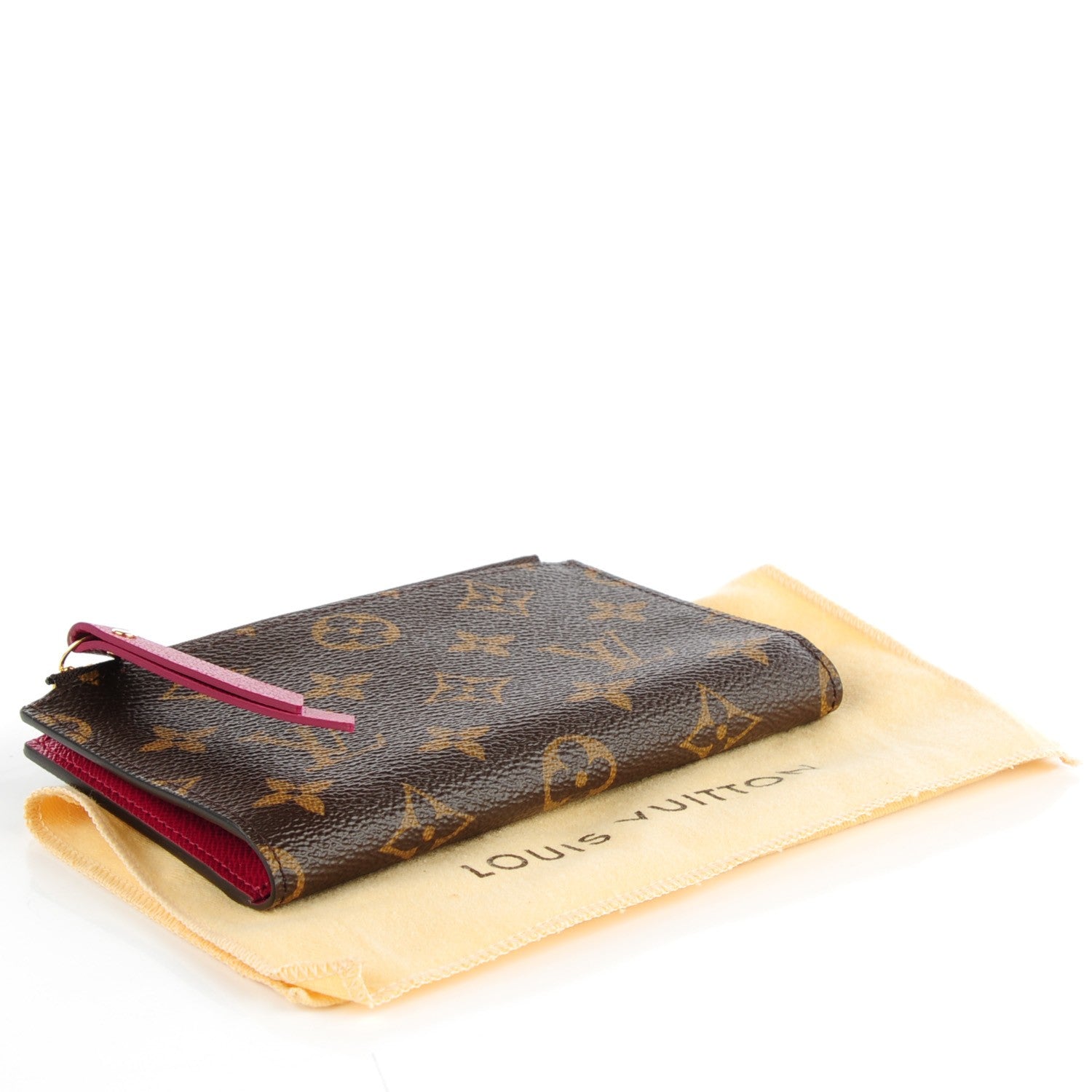 Louis Vuitton Monogram Adele Compact Wallet Fuchsia 4 of 7
