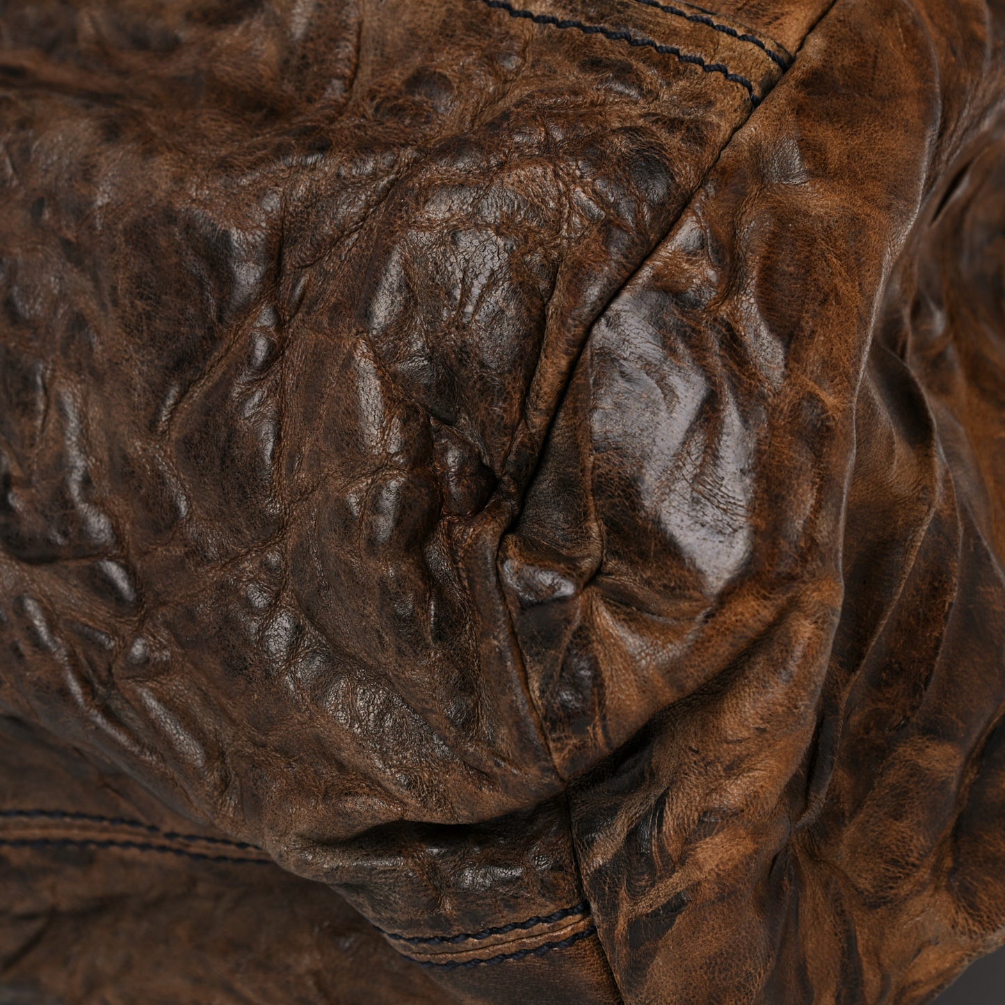Tumbled Sheepskin Large Pandora Brown
