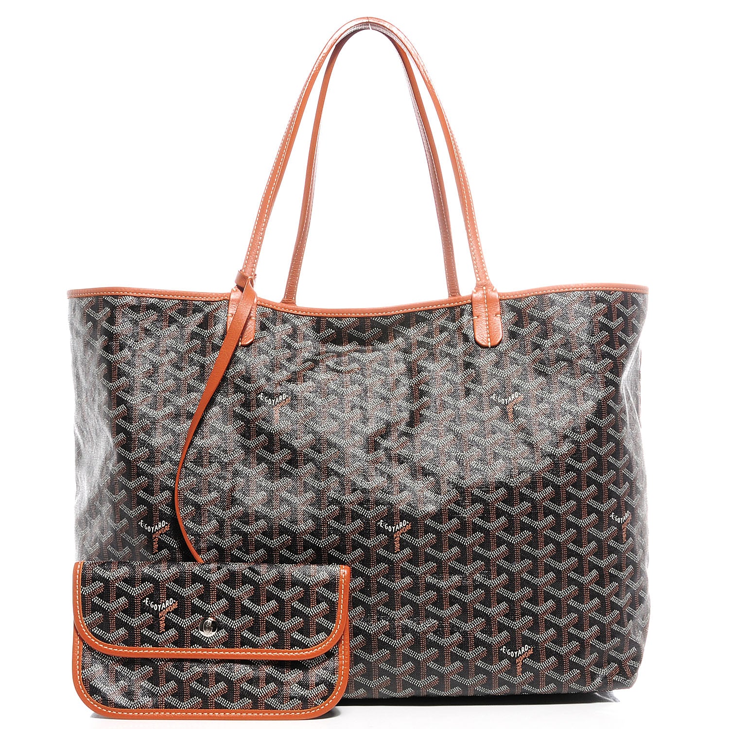 Goyard Goyardine Saint Louis GM Black Gold 5 of 10