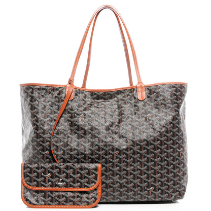 Goyard Goyardine Saint Louis GM Black Gold 5 of 10