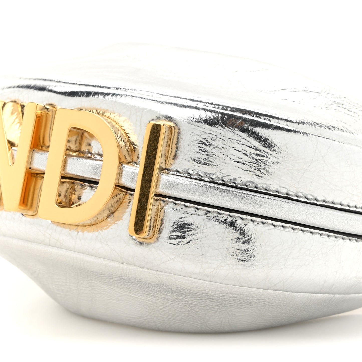 Rock Millenium Nano Fendigraphy Hobo Charm Argento