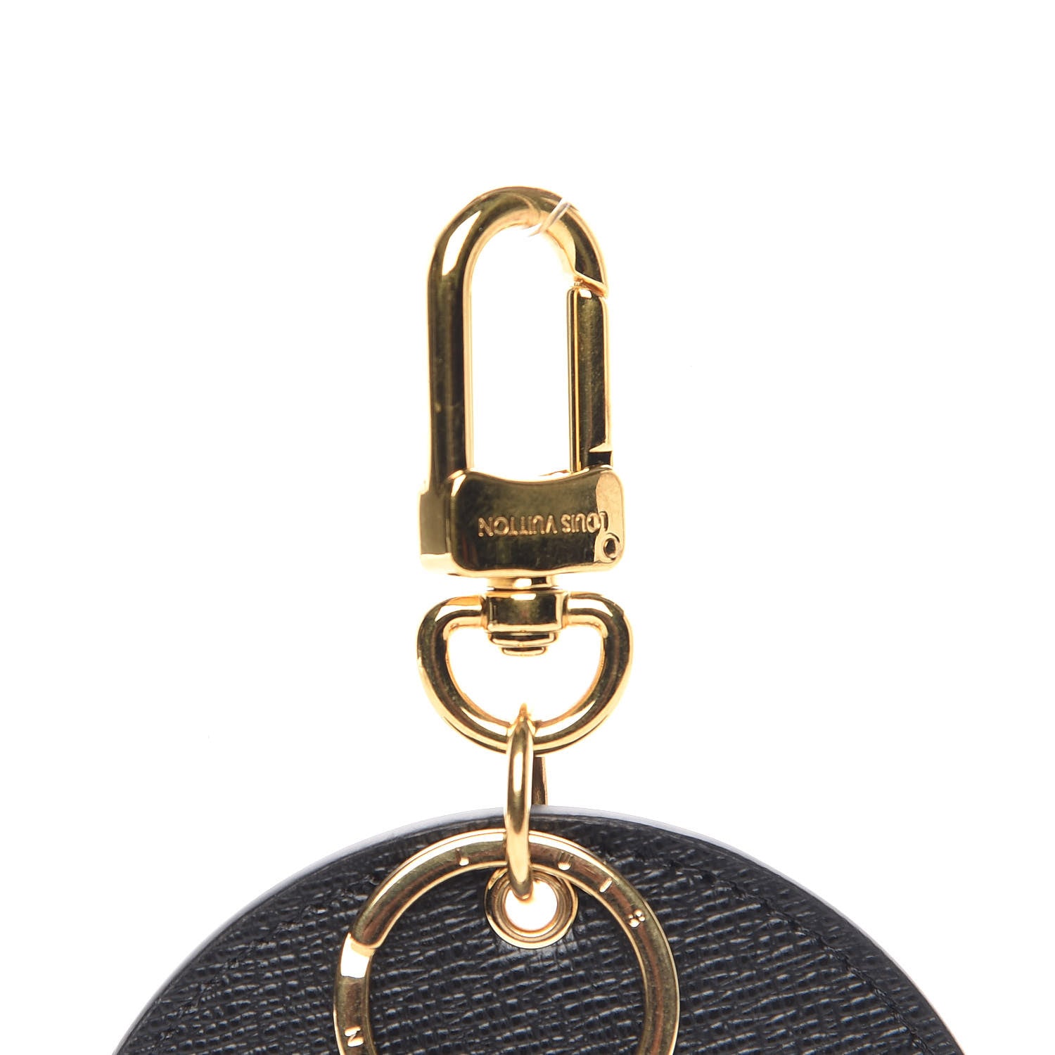 Louis Vuitton Monogram Blossom Bag Charm Key Holder Black 4 of 4