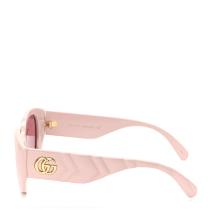 Gucci Acetate GG Cat Eye Sunglasses GG0809S Pink 3 of 6