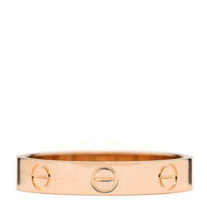 Cartier 18K Pink Gold 3.5mm LOVE Wedding Band Ring 54 7 1 of 5