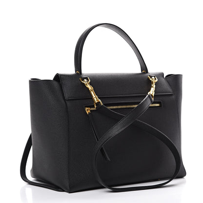Celine Grained Calfskin Mini Belt Bag Black 2 of 14