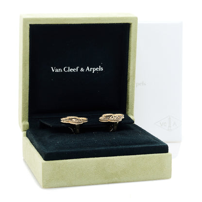Van Cleef & Arpels 18K Yellow Gold Magic Alhambra Earrings 5 of 5