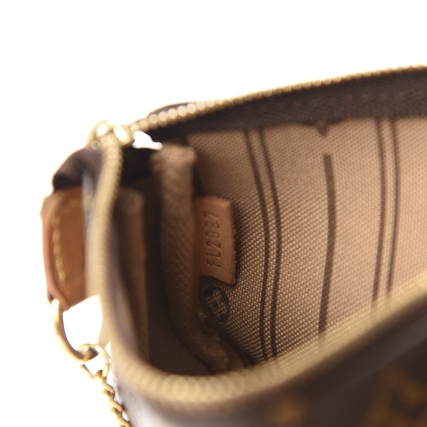 Louis Vuitton Monogram Complice Trunks and Bags Mini Pochette Accessories Beige 7 of 7
