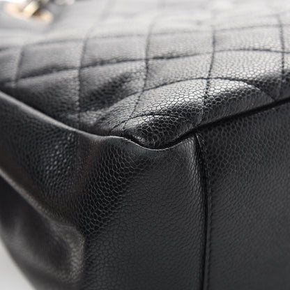 Chanel Caviar Quilted Grand Shopping Tote GST Black 9 of 14