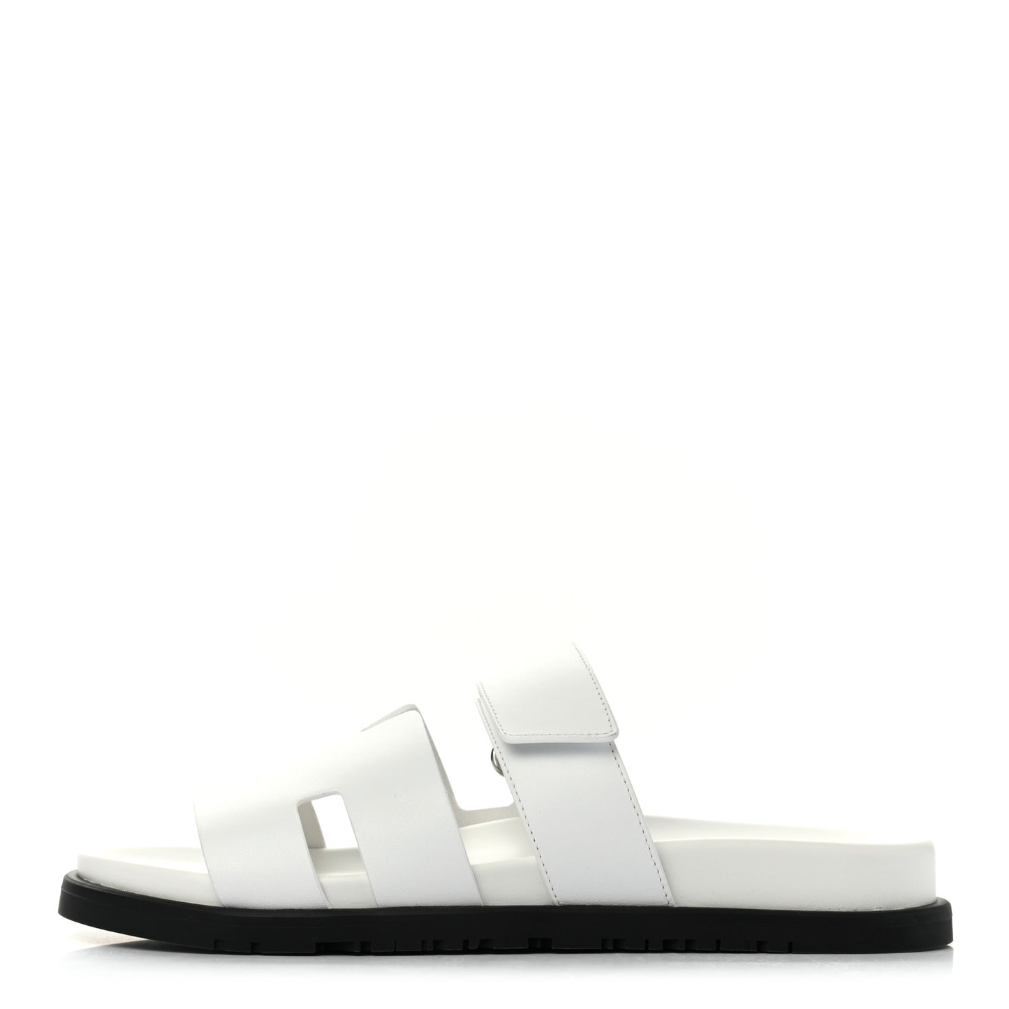 Calfskin Womens Chypre Sandals 40 White