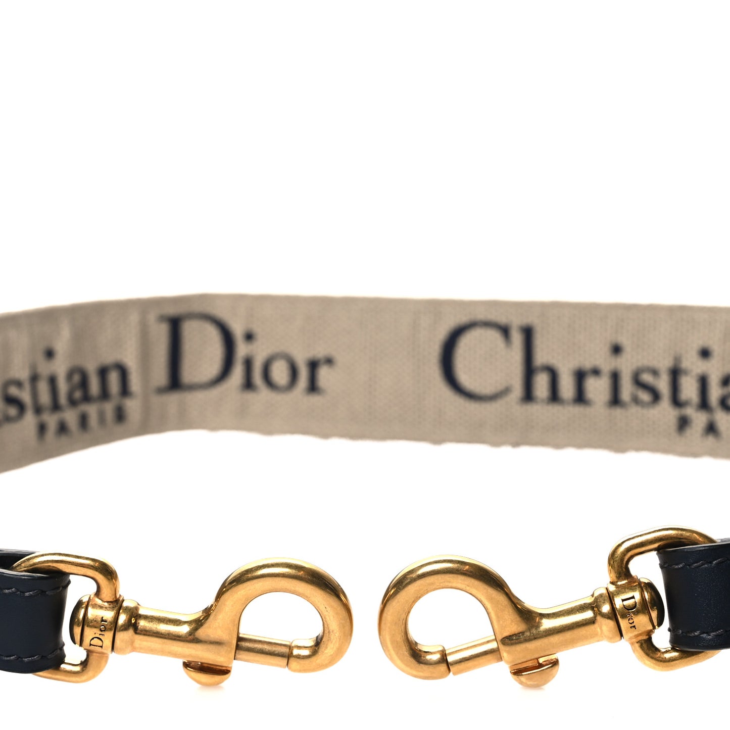 Canvas Oblique Shoulder Strap Black