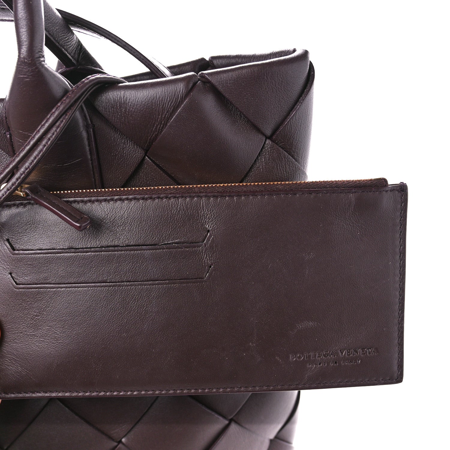 Bottega Veneta Nappa Maxi Cabat 30 Bordeaux 9 of 15