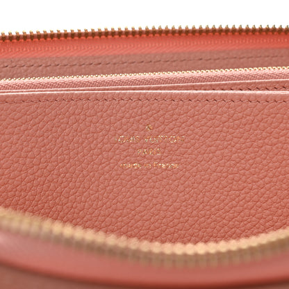 Louis Vuitton Empreinte Monogram Giant Zippy Wallet Rose Trianon Creme 6 of 8
