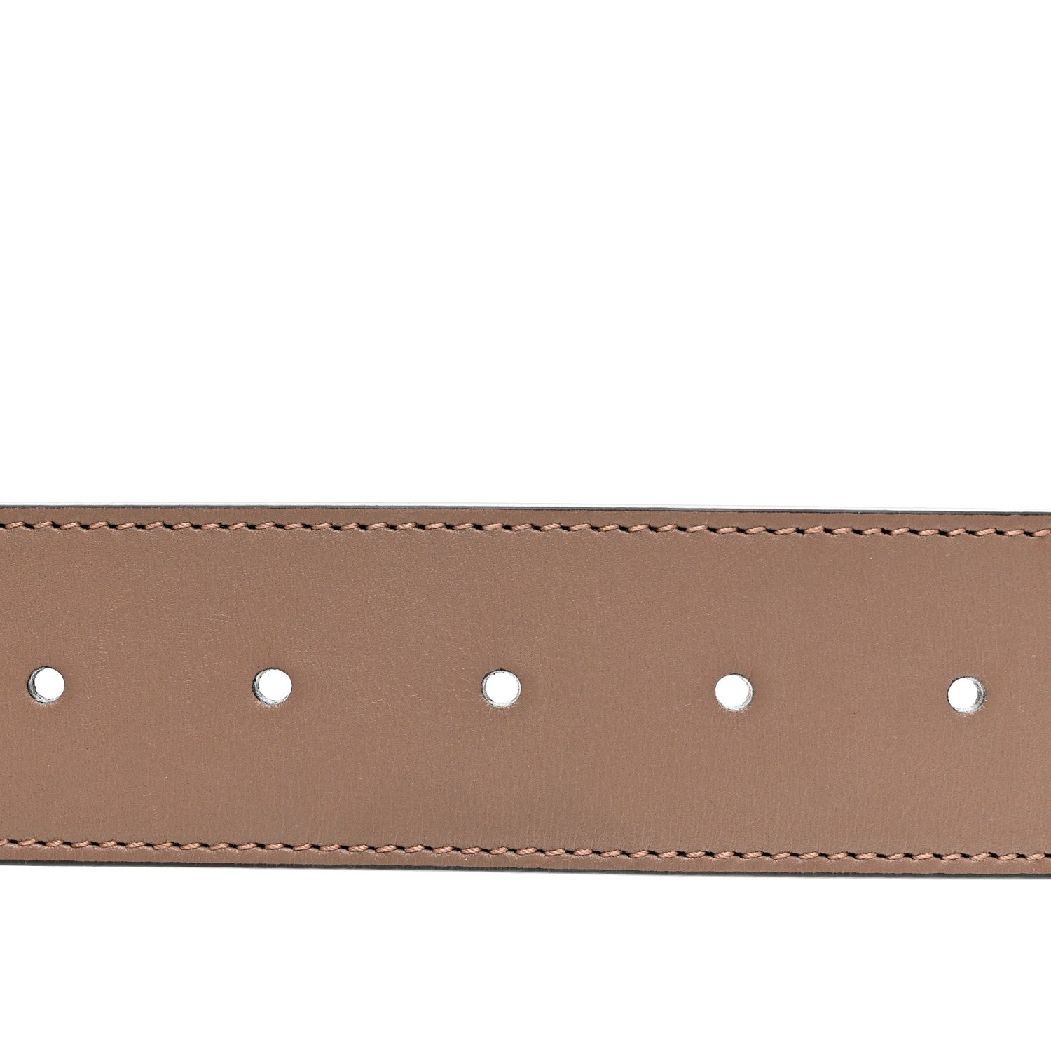 Gucci Calfskin Double G 40mm 120 48 Belt Porcelain Rose 4 of 6