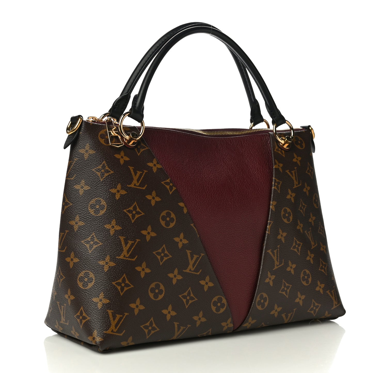 Monogram V Tote MM Bordeaux