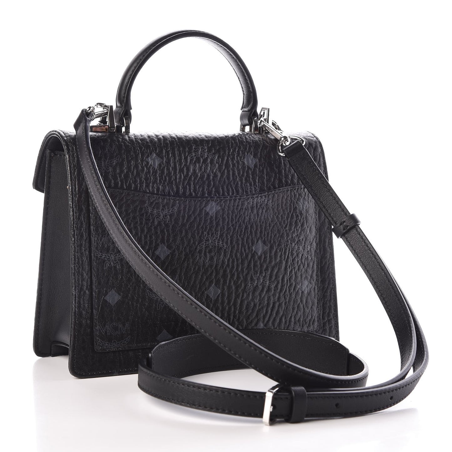 Visetos Small Patricia Satchel Black