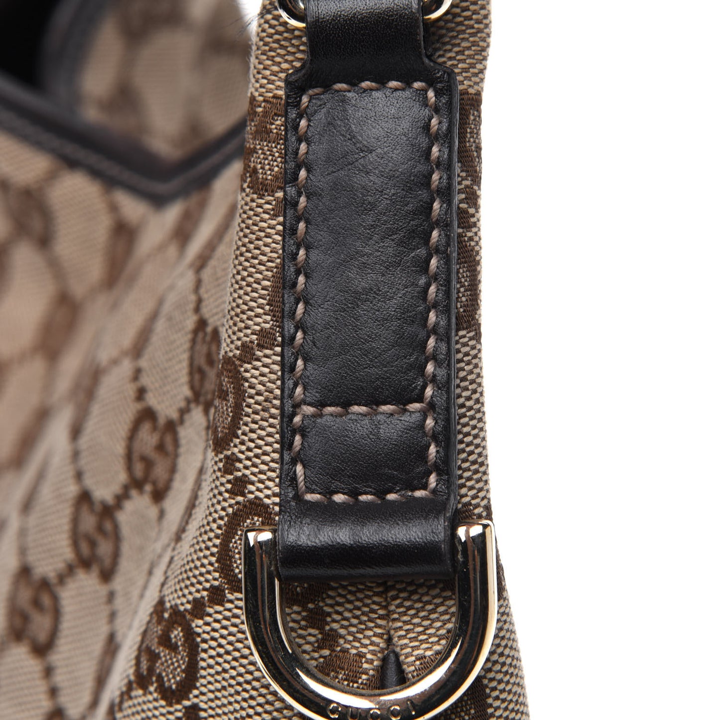 Monogram Medium New Britt Hobo Dark Brown