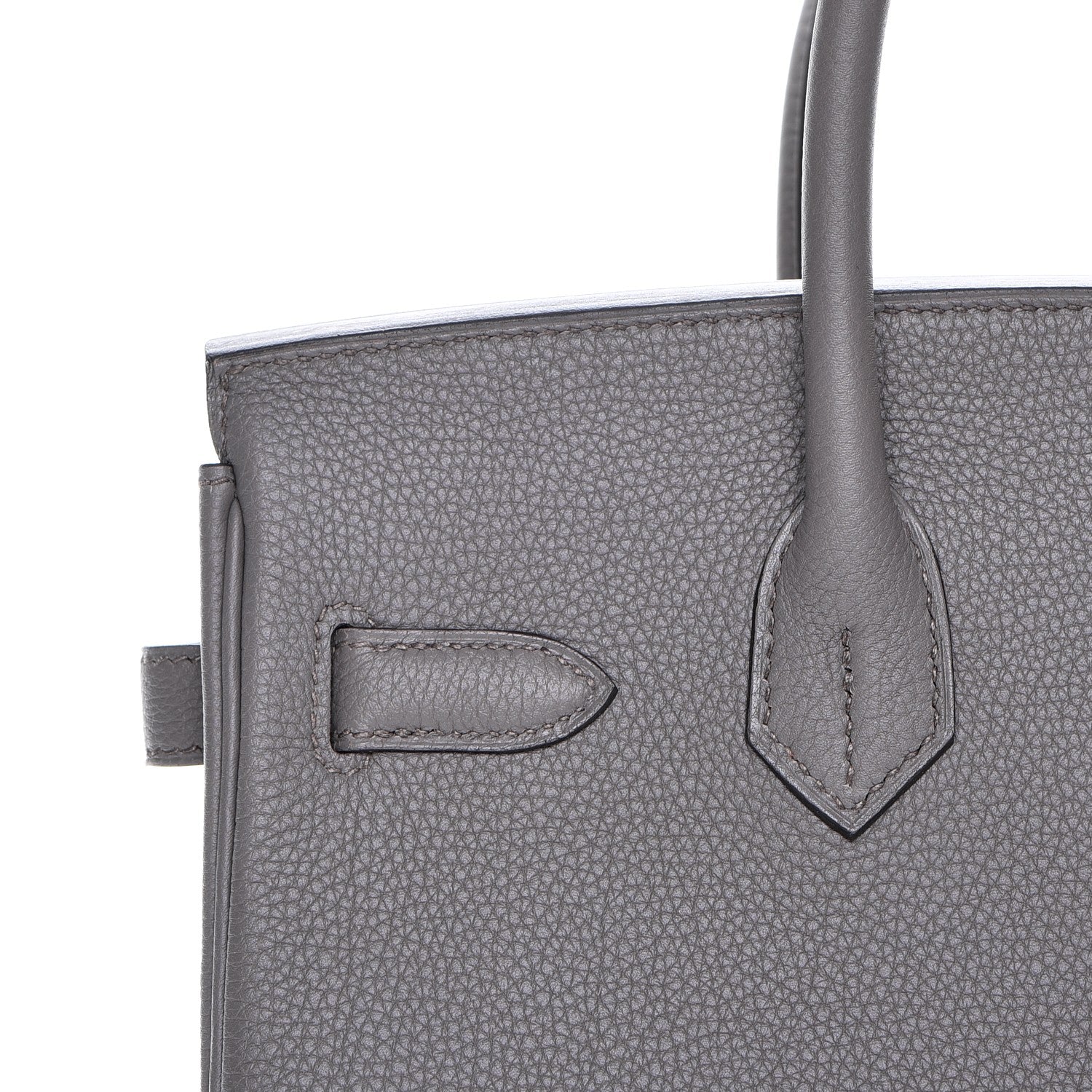 Hermes Togo Birkin 30 Etain 23 of 26
