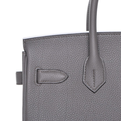 Hermes Togo Birkin 30 Etain 23 of 26