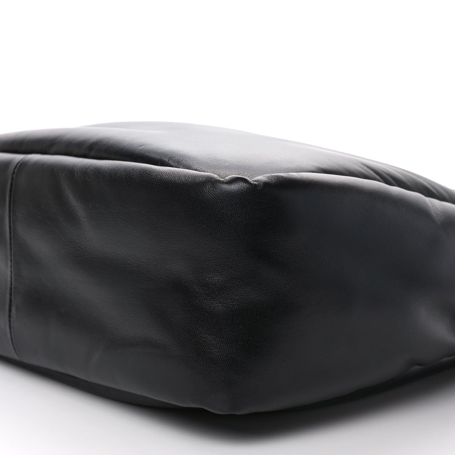 Prada Nappa Soft Padded Medium Double Handled Shoulder Bag Black 8 of 8