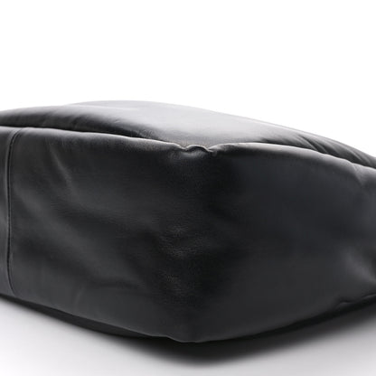 Prada Nappa Soft Padded Medium Double Handled Shoulder Bag Black 8 of 8