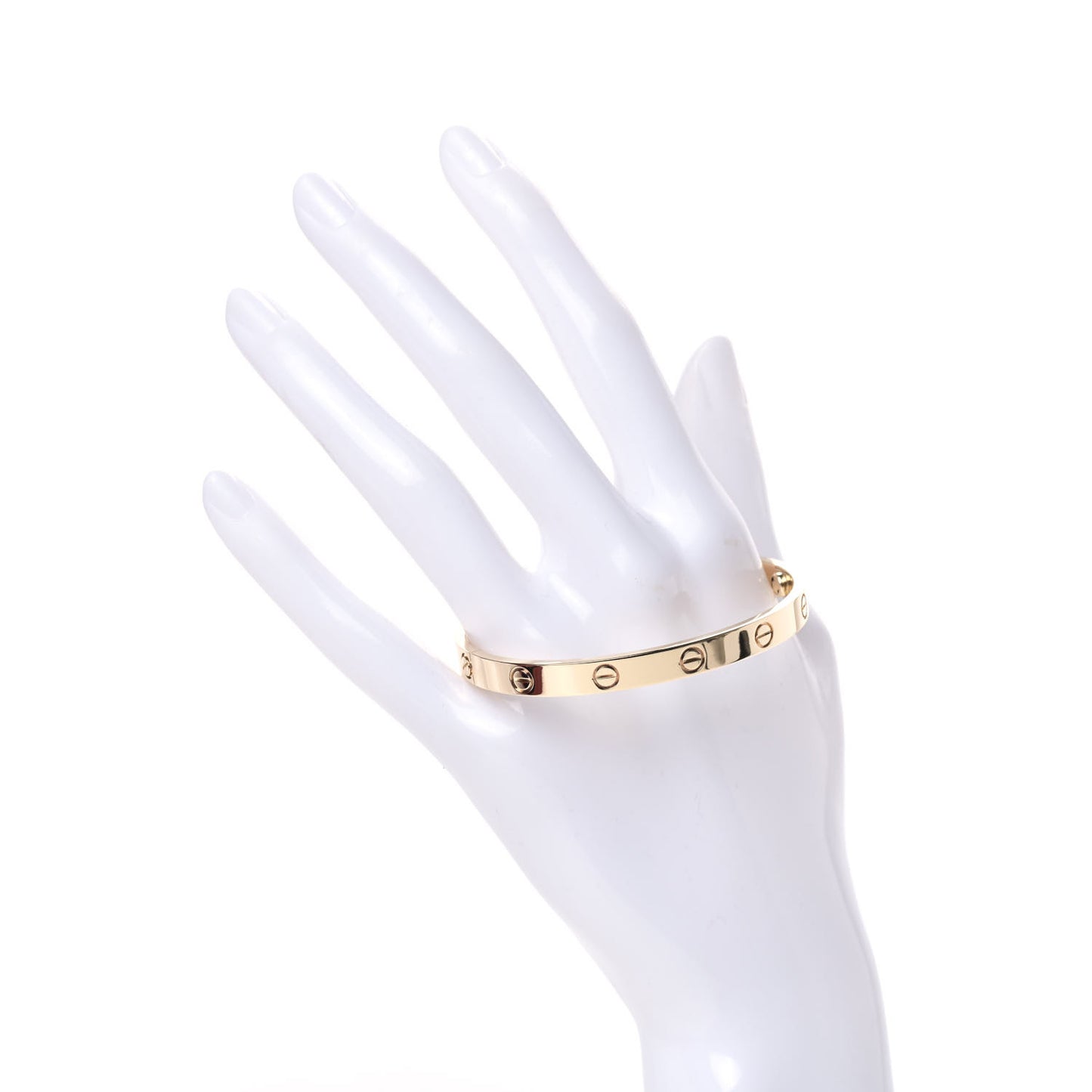 18K Yellow Gold LOVE Bracelet 17