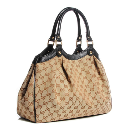 Gucci Monogram Medium Sukey Tote Dark Brown 3 of 7