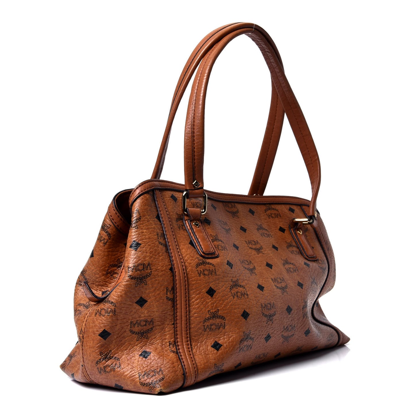 Visetos Shopping Tote Cognac