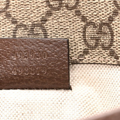 Gucci GG Supreme Monogram Neo Vintage Web Belt Bag Brown 7 of 10