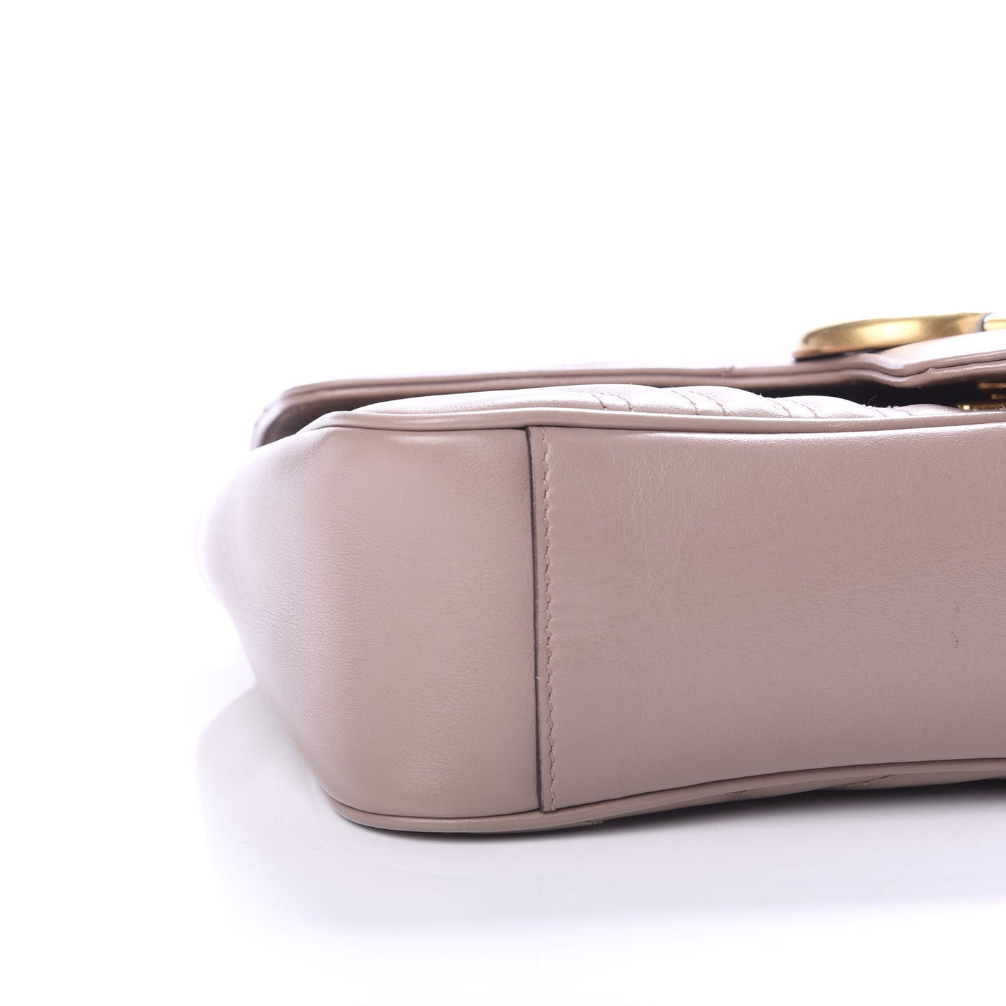 Calfskin Matelasse Small GG Marmont Shoulder Bag Porcelain Rose