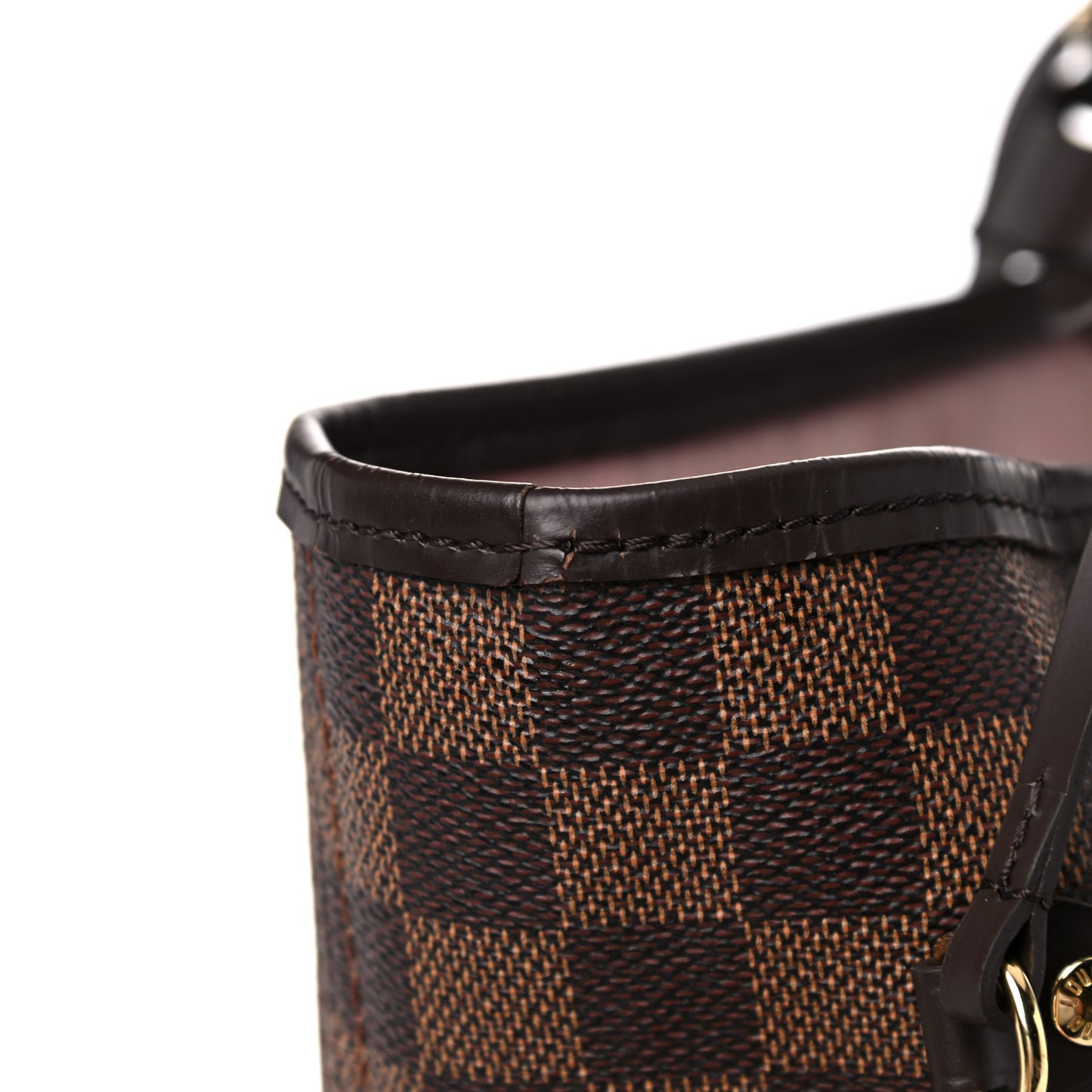 Damier Ebene Neo Neverfull MM Rose Ballerine