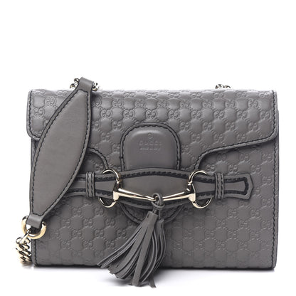 Gucci Soft Microguccissima Mini Emily Chain Shoulder Bag Loess 1 of 9