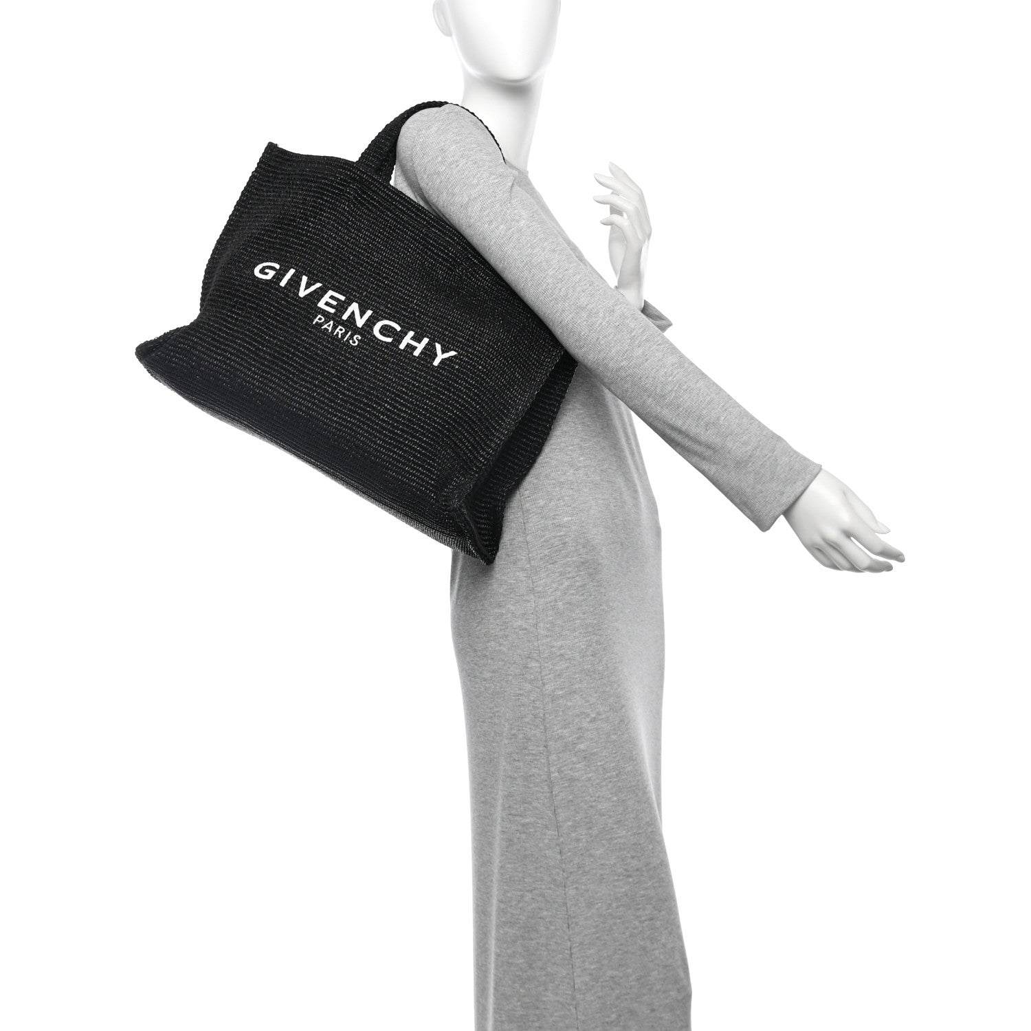 Givenchy Raffia Medium G Tote Black 2 of 17
