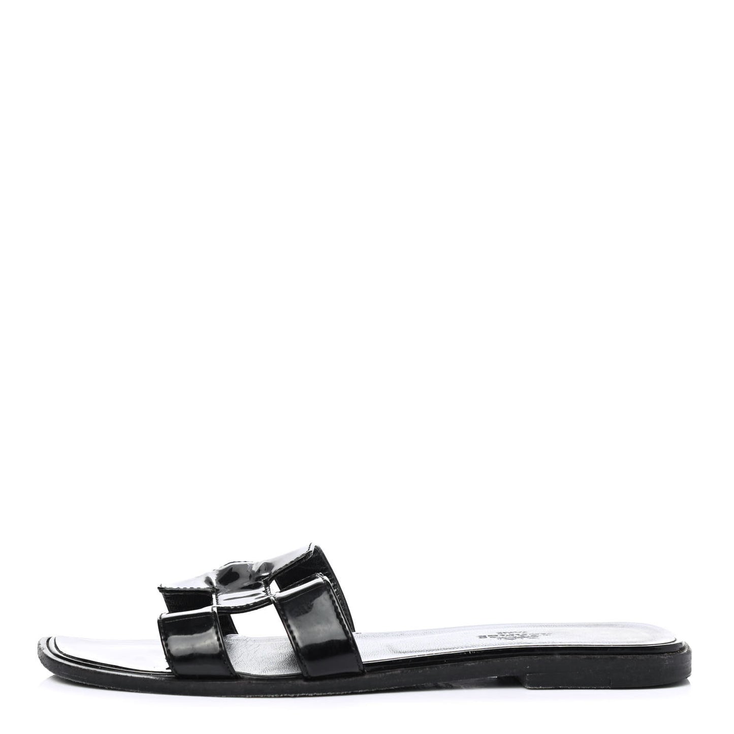 Patent Oran Sandals 37.5 Black