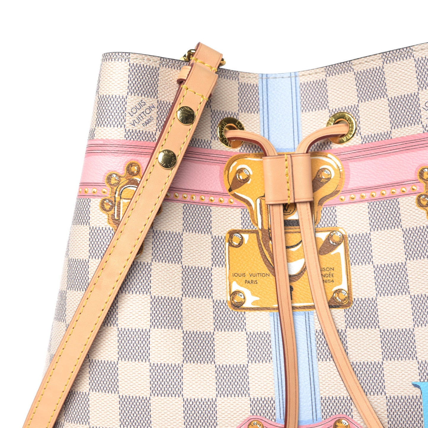 Damier Azur Summer Trunks Neonoe