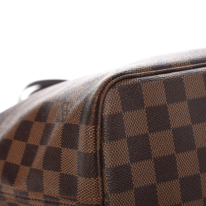Louis Vuitton Damier Ebene Neo Neverfull MM Rose Ballerine 12 of 13